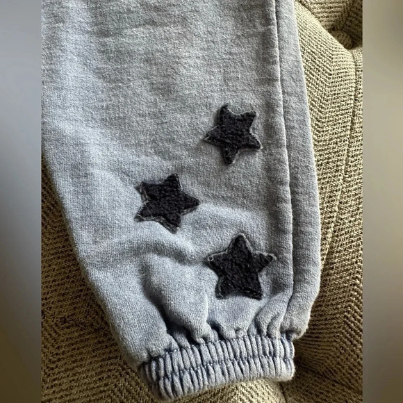 JM Originals Kids Casual Pants Stars Light Blue Size 18-24 Months - Picture 2 of 5